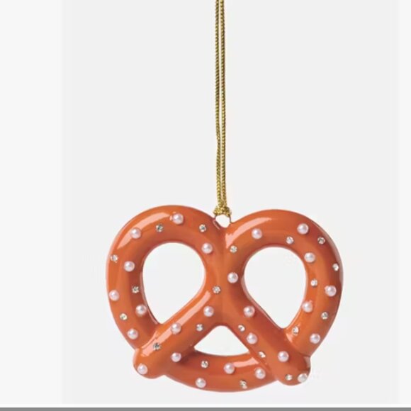 kate spade Pretzel Ornament NWT - Picture 1 of 3